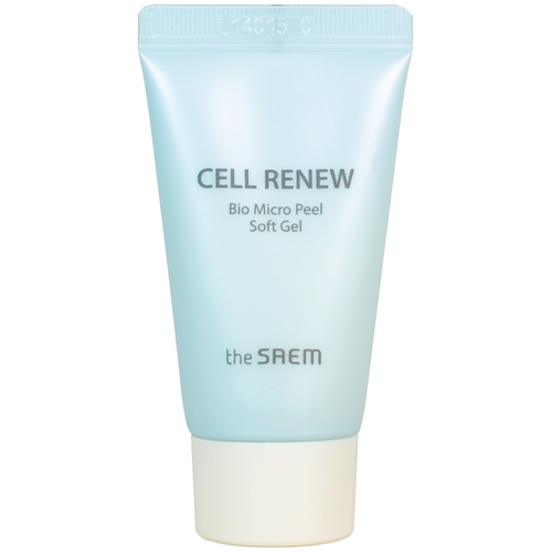 Пилинг-скатка для лица The Saem Cell Renew Bio Micro Peel Soft Gel, 25 мл глубокоочищающий пилинг гель the saem cell renew bio micro peel intense gel