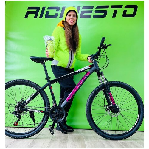 фото Велосипед алюминиевый richiesto one mtb 26d подростковый/взрослый/женский/мужской