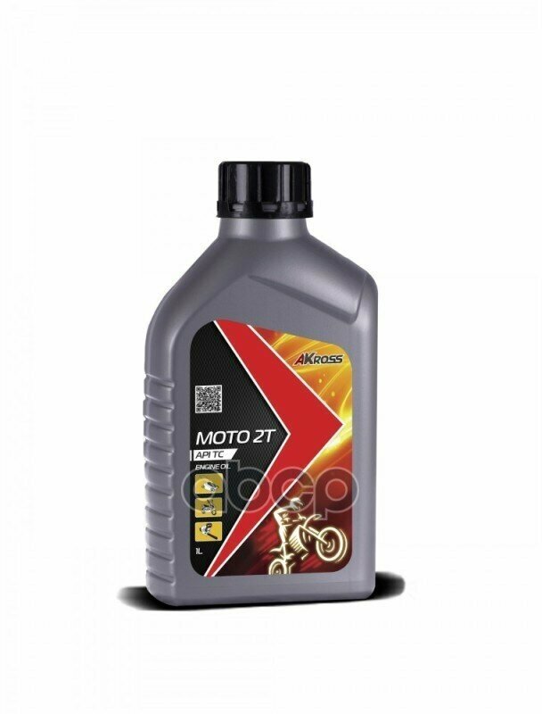 Akross Moto 2T Tc 1Л Масло Моторн AKross арт. AKS0026MOS
