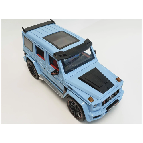 Металлическая машинка Mercedes-Benz G-class / Гелик / Гелендваген 1:18 / c имитацией дыма