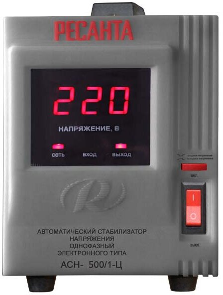 фото Стабилизатор напряжения Ресанта АСН- 1 500/1-Ц Ресанта