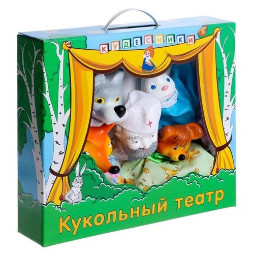 ПКФ «Игрушки» Кукольный театр «Айболит» пкф игрушки кукольный театр три медведя