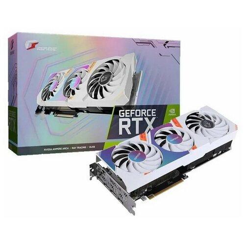 Видеокарта Colorful RTX3060 iGame Ultra W OC 8GB-V 8GB GDDR6 128bit 3xDPHDMI 3700600₽