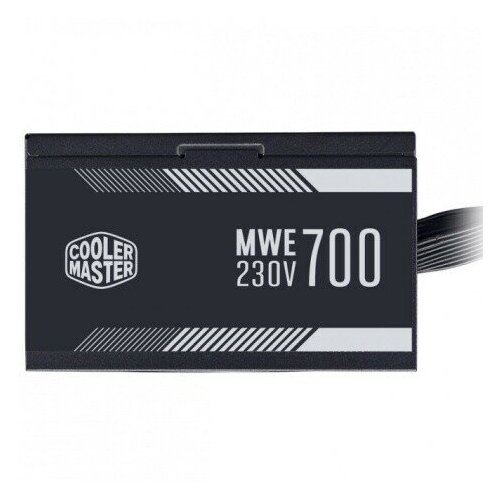 коннектор кабеля питания матплаты cooler master atx 24 pin 90 adapter standard gl Блок питания Cooler Master MWE 700 (MPE-7001-ACABW-EU)