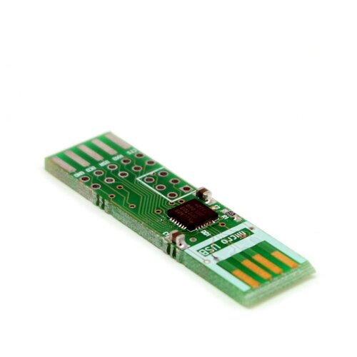 Преобразователь интерфейсов USB - UART (адаптер) на CP2102, BM8051, Мастер Кит модуль преобразователь интерфейсов micro usb ttl uart gsmin cp2102 синий