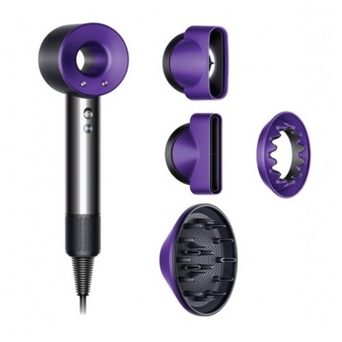 Профессиональный фен для волос Hair Dryer 1600 Вт 3 режима Люкс серия 5 магнитных насадок Сушитель Волос Профессиональный 329900₽