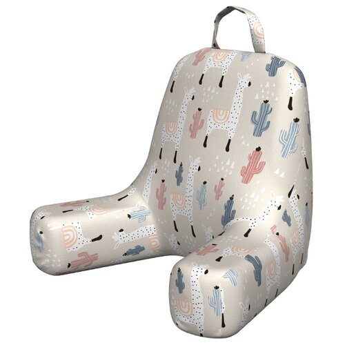 фото Кресло подушка для чтения ambesonne "альпаки", 50x70 см