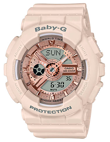 Наручные часы CASIO Baby-G, бежевый