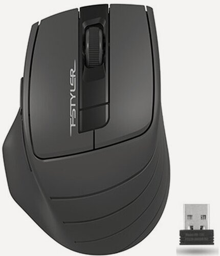 Изображение товара Мышь A4TECH Fstyler FG30S серый оптическая silent беспроводная USB