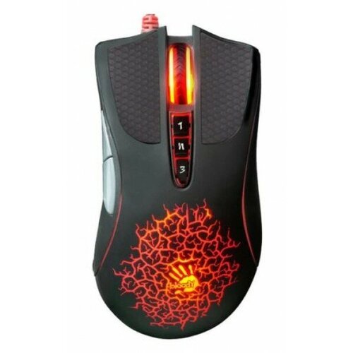 Мышь A4 Bloody A90 Blazing черный оптическая 4000dpi USB20 игровая 8but 301600₽