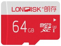 Карта памяти Londisk 4K+ microSDXC Class 10 UHS-I U3 64GB