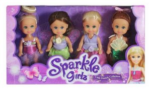 Фото Набор кукол Funville Sparkle Girlz Куклы-феи, 10 см, 24044