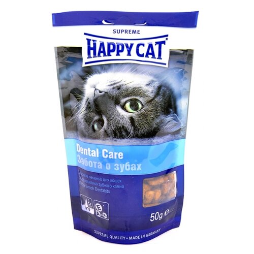 фото Лакомство для кошек Happy Cat Печенье Забота о зубах, 50г