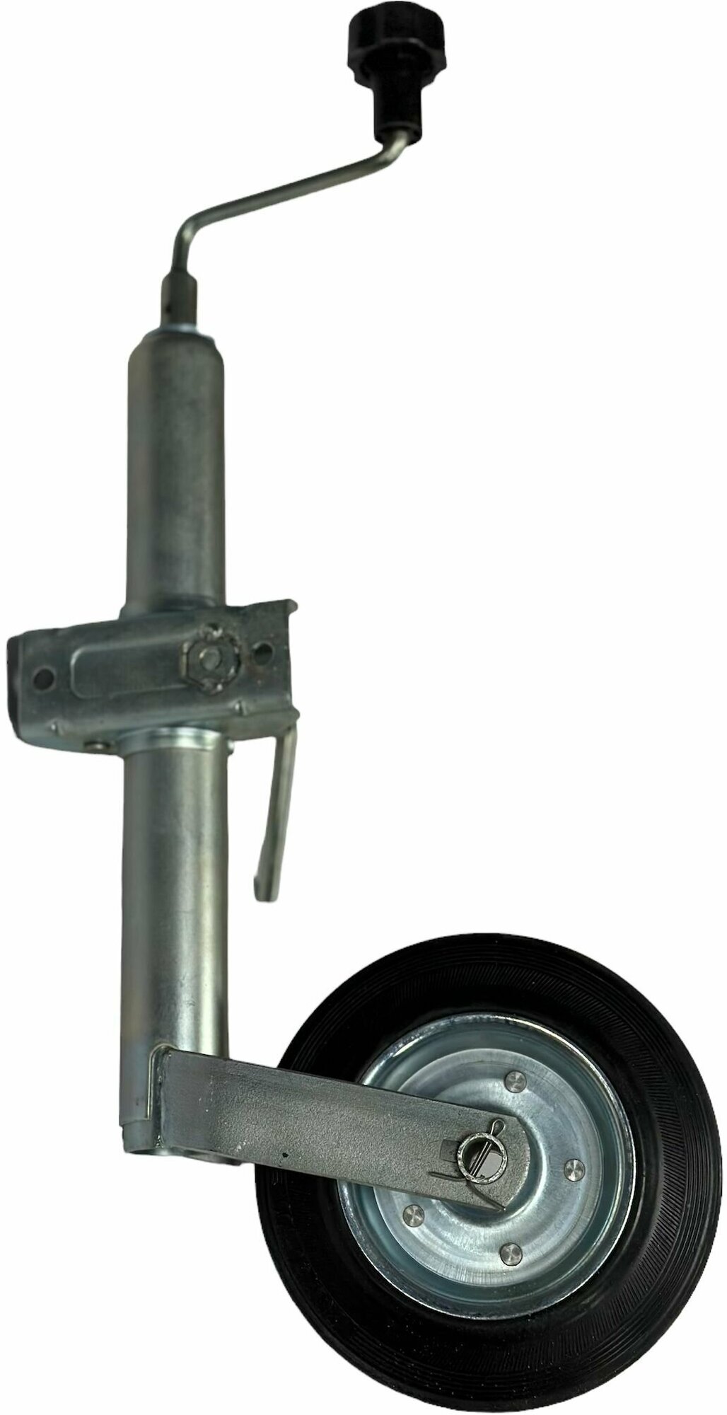 Опорное (подкатное) колесо с хомутом для легкового прицепа 1 шт.