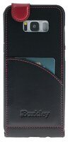 Чехол Burkley MCFLCCRST1-V4S8 для Samsung Galaxy S8 черно-красный