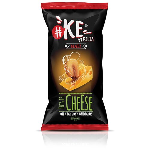 Жареная кукуруза #KE by KELIA "Cheese" Сырный 34гр х 30шт DAMEL/Испания