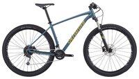 Горный (MTB) велосипед Specialized Men's Rockhopper Expert (2019) gloss black/acid kiwi/charcoal S (