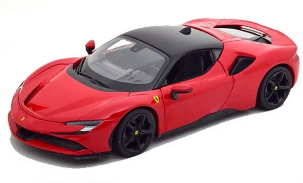 Модель автомобиля Ferrari R & P - SF90 Stradale 1:18 Bburago