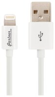 Кабель Partner MFI USB - Apple Lightning 1 м белый