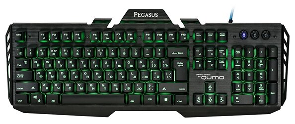 Игровая клавиатура Qumo Pegasus K31 Black USB