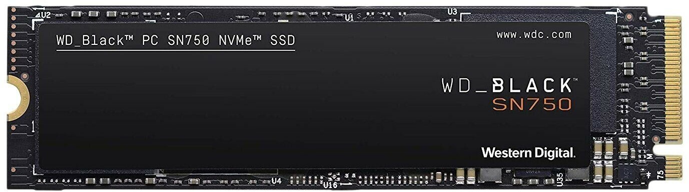 SSD накопитель WD Black SN750 250ГБ, M.2 2280, PCI-E 4.0 x4, NVMe - фото №3