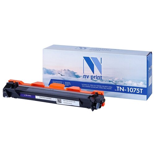 Картридж совм. NV Print TN-1075 черный для Brother HL1012/DCP1510/1512/MFC1815 (1000стр.) картридж superfine для brother dr 1075 dcp1510 1512 hl1110 1112mfc1810 1815 10k совместимый