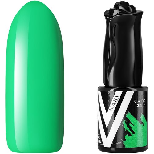 Купить Гель-лак для ногтей Vogue Nails плотный самовыравнивающийся светлый яркий зеленый 10 мл