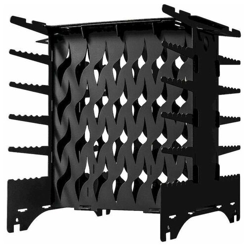 Мангал Люкс 42х38х46 см, металл 2 мм, вертикальный