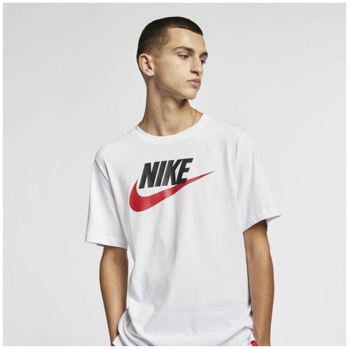 Футболка/Nike/AR5004-100/Nike Sportswear/белый/L