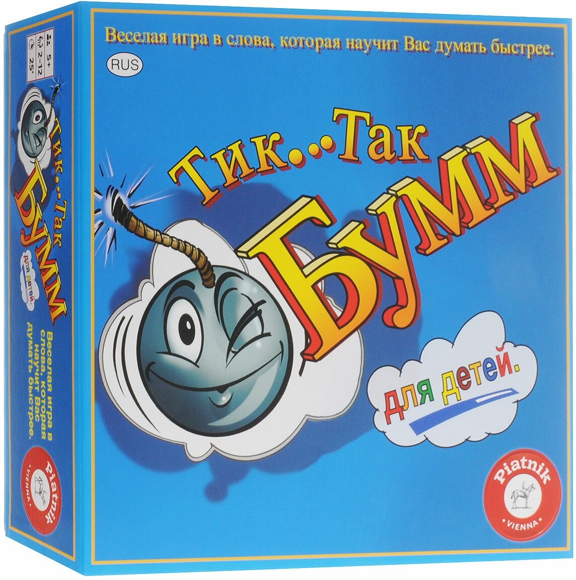 Piatnik Настольная игра Тик Так Бумм Для детей