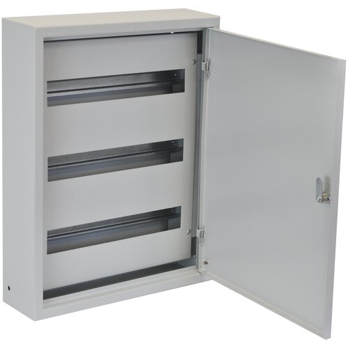 ЩРН 54 (48 0х410х 12 0) накладной, металл Щит распределительный навесной 3 ряда по 18 модулей