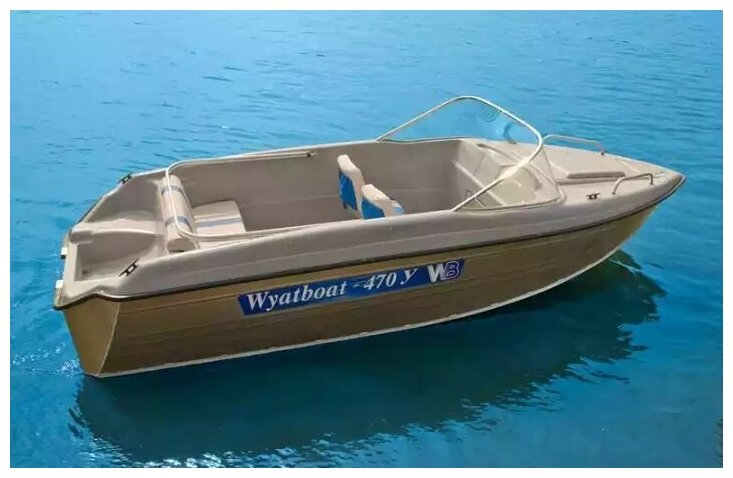 Комбинированная лодка WYATBOAT-470 У/ Комбинированный катер/ Лодки Wyatboat