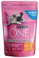 Корм для кошек Purina ONE (0.2 кг) Для котят от 1 до 12 месяцев с высоким содержанием Курицы и цельн