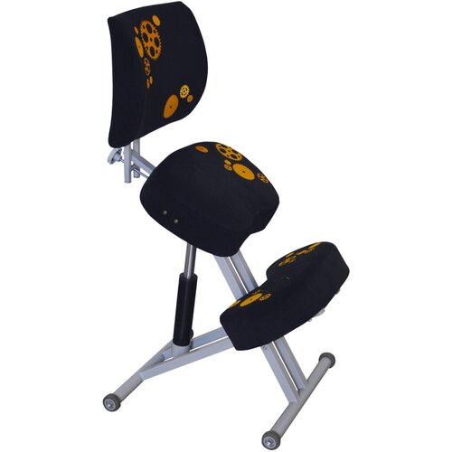 Коленный стул ортопедический спинка + газлифт