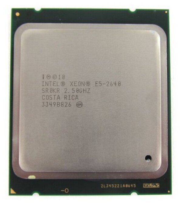 Процессор Intel Xeon E5-2640 LGA2011, 6 x 2500 МГц, OEM