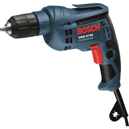 Безударная дрель BOSCH GBM 10 RE 2009, 600 Вт щетка угольная в сборе комплект 2 шт для дрели bosch gbm 10 2 re