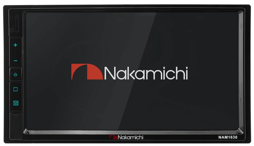 Автомагнитола 2DIN Nakamichi NAM1630 DSP / 4х50 вт / MP3, USB, SD, BT / размер лицевой панели 172х97 мм / экран 7 дюймов