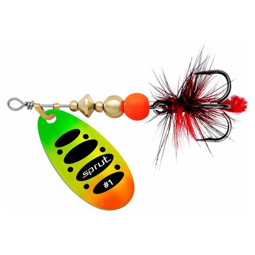 фото Блесна вращающаяся sprut caspia #1 ftl