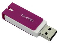 Флешка Qumo Click 16Gb фиолетовый