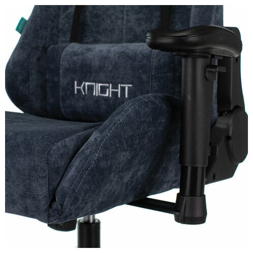 Кресло игровое Zombie VIKING KNIGHT Fabric синий Light-27 с подголов. крестовина металл VIKING KNIGHT LT27 - фотография № 10