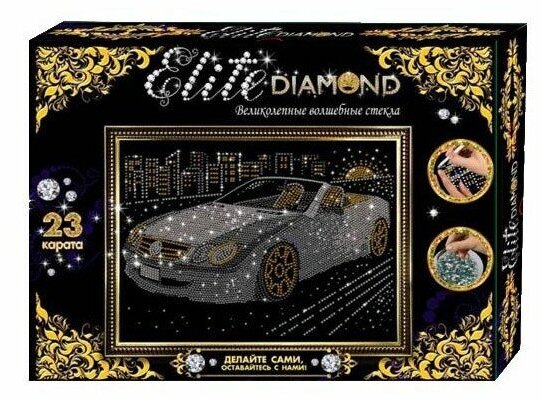 Алмазная мозаика Лапландия "Elite Diamond" Автомобиль (45719)