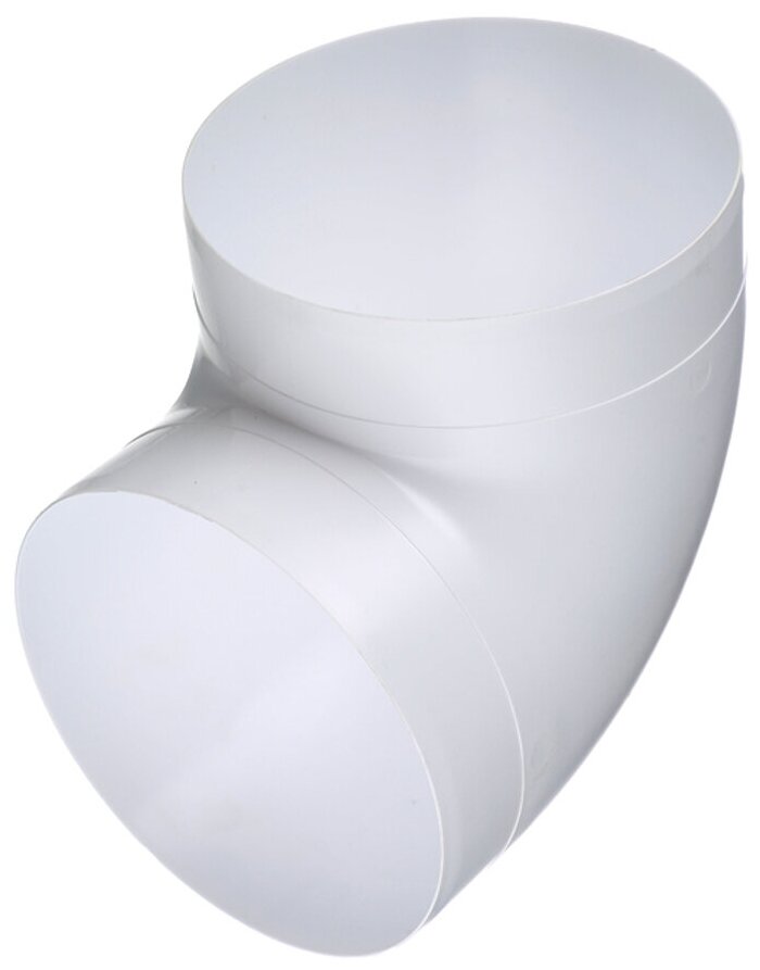 Колено для круглых воздуховодов пластиковое d160 мм 90