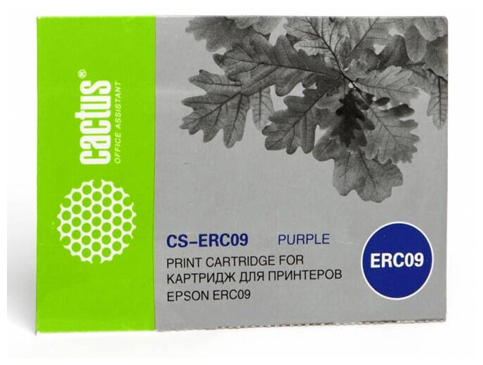 Картридж матричный Cactus CS-ERC09 пурпурный для Epson ERC09