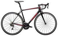 Шоссейный велосипед TREK Émonda SL 5 (2019) matte trek black/gloss viper red 50 см (155-162) (требуе