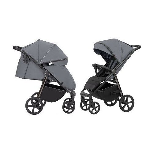 Прогулочная коляска CARRELLO Bravo Plus CRL-5515 Storm Grey 2023