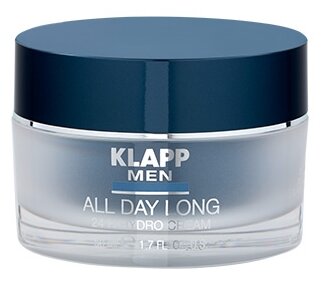 Klapp Увлажняющий крем для лица Men All Day Long 24H, 50 мл/180 г