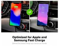 Автомобильная зарядка Mophie Mophie Charge Stream Vent Mount черный