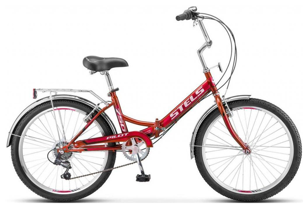 Велосипед Pilot-750 24" 16" Красный
