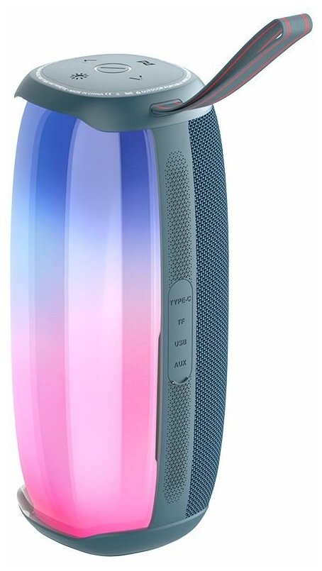 Портативная беспроводная Bluetooth колонка HOPESTAR P50 PULSE/портативная акустика /блютуз колонка (Синяя)