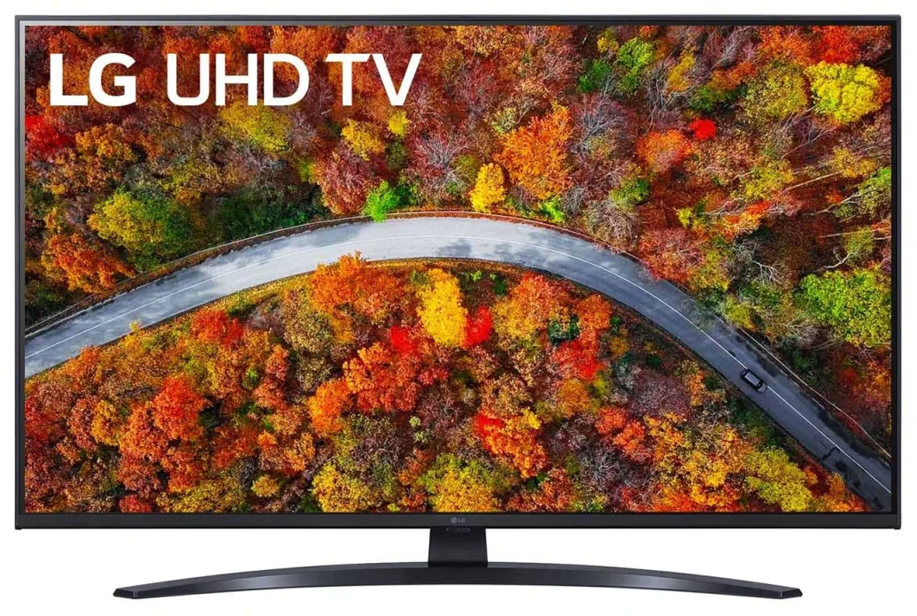 Телевизор LG 43UT81006LA, 43", OLED, 20Вт, 60Гц, HDR, 4K, черный